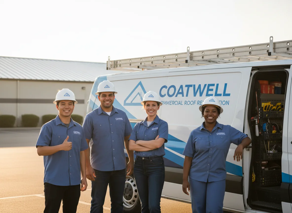 Commercial roof coating company in Ball Ground, GA